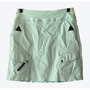 Jamie Sadock Women's Size 0 Light Blue Elastic Pull On Golf Skort